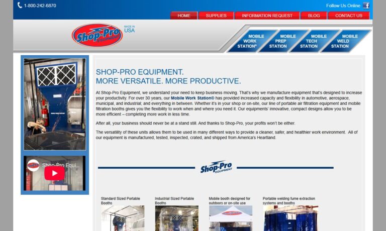 Shop-Pro Equipment, Inc.